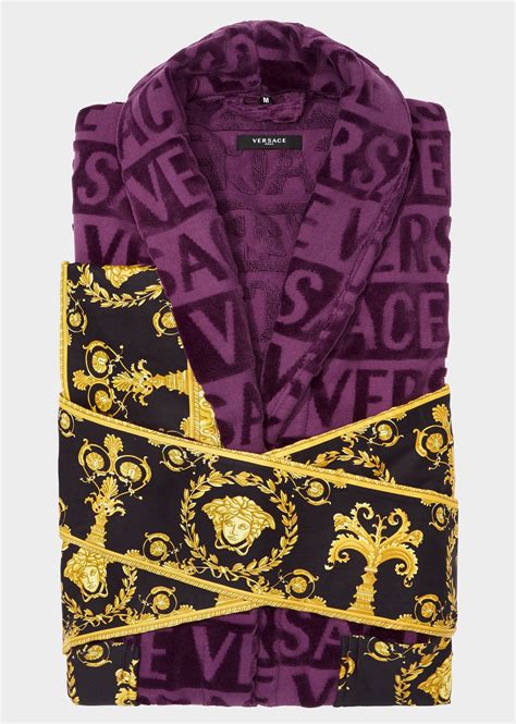 purple versace robe|Versace bathrobe kenya.